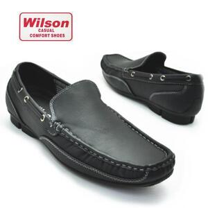 Wilson ウイルソン デッキシューズ//モカシン/Bk 245cm　No8801