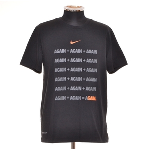 〇472152 NIKE ナイキ ○Tシャツ DFC TEE A GAIN VERB 半袖 DD9225-010 サイズM メンズ ブラック