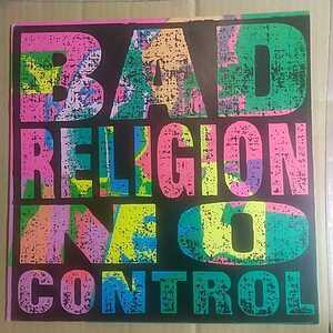 BAD RELIGION「no control」米LPレコード ★★パンクメロコアhardcore punkバッド・レリジョン