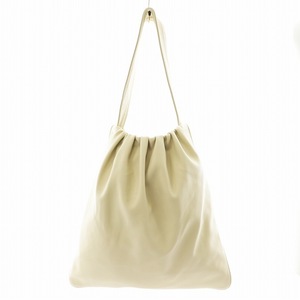 トゥデイフル TODAYFUL 23AW エコレザーギャザーバッグ Ecoleather Gather Bag トートバッグ ショルダーバッグ クリーム色