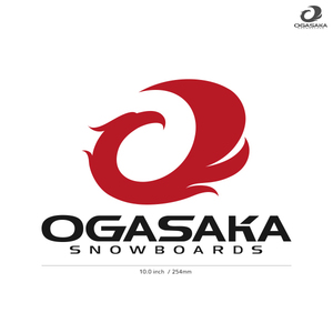 【OGASAKA】オガサカ★11★COLOR★カラー★ダイカットステッカー★切抜きステッカー★JPN2★10.0インチ★25.4cm