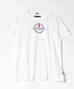 「TOMMY HILFIGER」 半袖Tシャツ SMALL ホワイト メンズ