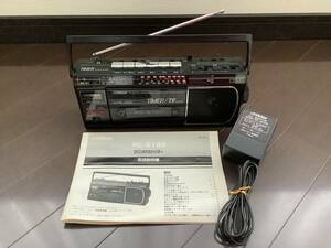 USED Victor RC-S180 ラジオカセッター 昭和レトロ 昭和62年9月 ビクター 1987年