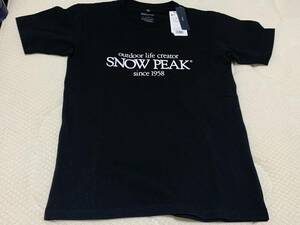 スノーピーク　snowpeak　60周年ロゴＴシャツ　Ｓ　未使用