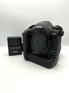 【稼働品】デジタル一眼レフカメラ　Canon キャノン　EOS 5D MarkⅡ AF バッテリーグリップ BG-E6 バッテリー バッテリーチャージャー付き