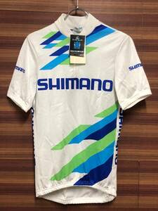 IJ163 パールイズミ PEARL iZUMi 半袖 サイクルジャージ 白 L ハーフジップ タグ付き