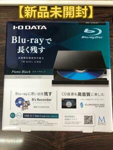 【新品】I・O DATA ポータブルブルーレイドライブ BRP-UT6LEK【アイオーデータ】