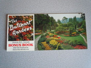 絵はがき The Butchart gardens(Victoria,B.C.,Canada) 