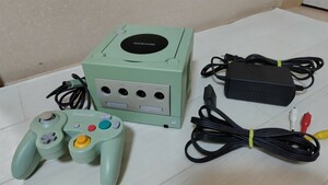 【希少カラー】動作品　任天堂 ゲームキューブ　シンフォニックグリーン