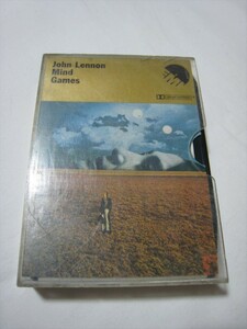 【8トラックテープ】 JOHN LENNON / MIND GAMES UK版 箱付 ジョン・レノン ヌートピア宣言 