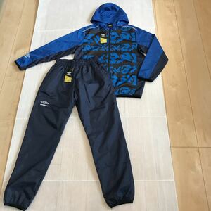 送料無料 新品 umbro JR VELラインドピステトップ＆パンツセット160