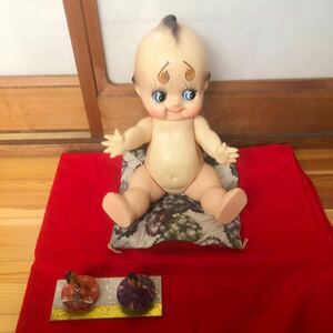 昭和レトロ 当時物 キューピー 人形 全長 約38cm お雛様