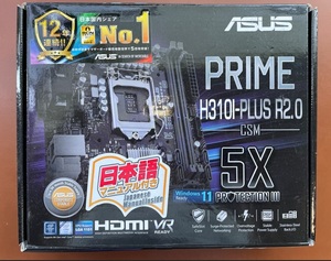 ASUS PRIME H310I-PLUS R2.0 マザーボード 【 外箱あり】