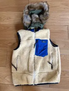 DENIM DUNGAREE デニム&ダンガリー　ボアベスト　150