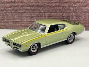 即決有★ジョニーライトニング JOHNNY LIGHTNING 1/64 ポンティアック 1969 Pontiac GTO Judge★ミニカー