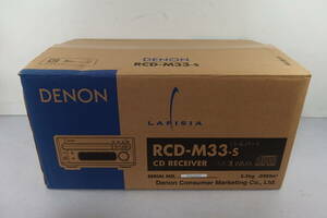 ◆新品未使用 DENON(デノン) バーブラウン製D/Aコンバーター CDレシーバー RCD-M33 S(シルバー) アンプチューナー/ラジオ(FM/AM)/コンポ