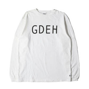 GOOD ENOUGH グッドイナフ Tシャツ サイズ:M 00s GDEHロゴ ロングスリーブ Tシャツ (2002年モデル) ホワイト 白 トップス カットソー