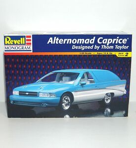 レベル モノグラム　Revell/MONOGRAM 1/25　Alternomad Caprice Designed by Thom Taylor カプリスワゴン アメ車 アメプラ プラモデル