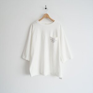 2024AW今季 / 未使用 / journal standard luxe購入品 / TOUJOURS トゥジュー / Tシャツ 20thフットボール / 24070450005430 / 2411-1673