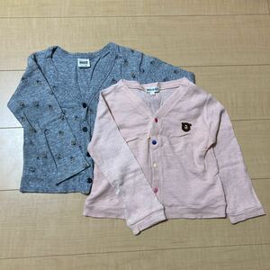 子供服 カーディガン 100サイズ 2点セット BREEZE SHOO・LA・RUE ベビー服