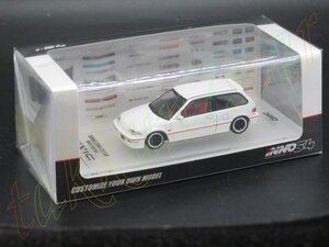 即決◆未開封◆ 1/64 INNOイノモデルMODELS ホンダHonda シビックCIVIC EF9 SiR 大阪JDM 環状族