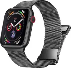 Apple Watch バンド コンパチブル ステンレス留め金 ベルト強力な磁気