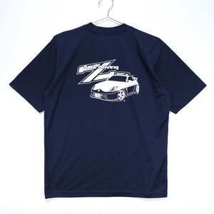 【送料無料】フェアレディZ/パトカー/Vネック ドライTシャツ/警察グッズ/Familia/ネイビー/LLサイズ