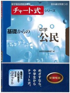 [A01173434]チャート式シリーズ基礎からの中学公民 (新学習指導要領準拠 チャート式基礎からの中学シリーズ)