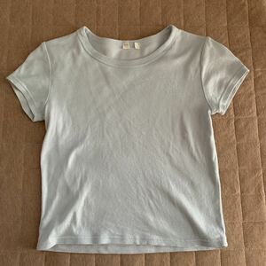 半袖Tシャツ ライトブルー　used タグなし