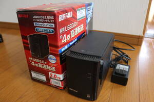 Buffalo 外付HDD 2TB RAID機能搭載 HD-WLU3R1 USB3.0対応 44416090700463