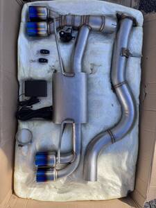 BMW N54 3.0L E82 1Mクーペ用　マフラー　BMW1M muffler with 1/pcs electronice valves １シリーズクーペ2011-2012