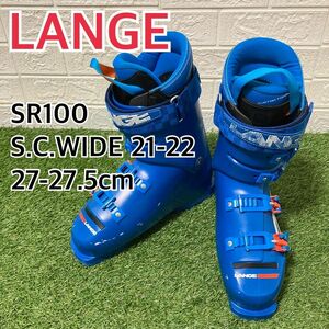 LANGE RS100 S.C.WIDE スキーブーツ 27.0-27.5