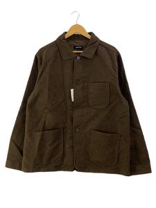 evan kinori◆Three Pocket Jacket/Organic Cotton Molskin/M/コットン/BRW/23aw//