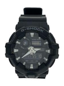 CASIO◆クォーツ腕時計・G-SHOCK/デジアナ/BLK/BLK