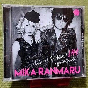 MIKA RANMARU (中島美嘉 × 土屋公平) OFFICIAL BOOTLEG LIVE at SHINJUKU LOFT CDアルバム Dear 僕が死のうと思ったのは ベスト best 