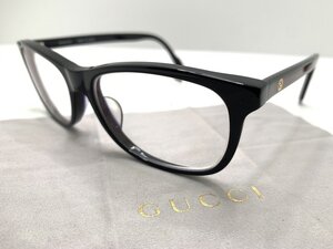 キングラム[05]GUCCI[グッチ]メガネフレーム GGシェリーライン★度数入りレンズ★ブラック GG3736/J807 アイウェア【送料無料】7903