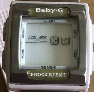 291-0405 CASIO カシオ Baby-G レディース腕時計　ラバーベルト　デジタル　クオーツ　ピンク　BG-180 電池切れ　動作未確認