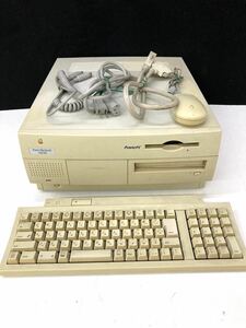 Apple Power Macintosh 7500/100 M3979 通電OK KeyboardⅡ M0487 マウス等 まとめ品 アップル マッキントッシュ キーボード yk1