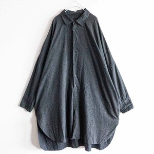 【美品】 CASEY CASEY 【花柄 シャツ ワンピース】 コットン ケーシー ケーシー 2307035