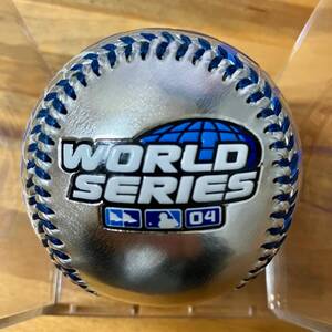 MLB 2004 World Series Champions Red Sox 記念ボール Rawlings ルースの呪い