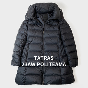 美品 TATRAS タトラス 23AW POLITEAMA ポリテアマ ダウンコート ジャケット 04 XL レディース 大きいサイズ LTAT23A4694