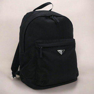 中古 プラダ リュック メンズ ブランド PRADA バックパック 2VZ034 2A6D F0002 ブラック バッグ