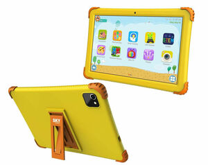 NEW! Sky Kids Pro Tablet 10.1 inch 4GB Ram 32GB Rom Fast Shipping- Yellow 海外 即決