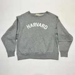 美品　HARVARD ハーヴァード　レディース　カレッジスウェット　グレー