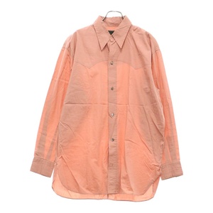 JUNIOR GAULTIER ジュニアゴルチエ Plane L/S Shirts プレーン長袖シャツ ピンク