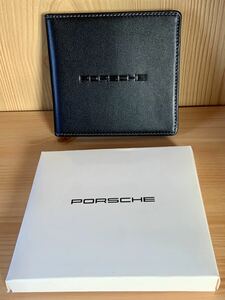 ★【未使用】ポルシェ PORSCHE★パナメーラ レザー カードケース 剥がれ有★ノベルティ★Panamera