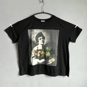 Plantation カラバッジョ アート Tシャツ ワイド 2プランテーション caravaggio 黒ブラック