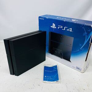 ☆1円〜☆ SONY ソニー PS4 500GB 本体 CUH-1200A FW11.00 ジェットブラック 箱付き PlayStation4 プレイステーション4 プレステ4 ⑦