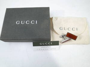 ■GUCCI グッチ ボタンカフス 925 302 シルバー