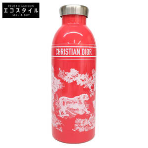 【1円/美品】Christian Dior クリスチャンディオール HYl01BOR0U ピンク CLIMABOTTLE ステンレスタンブラー